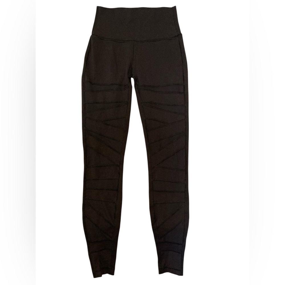 Lululemon Wunder Under High Rise Tech Mesh Inseam 27.5” - Picture 2 of 16